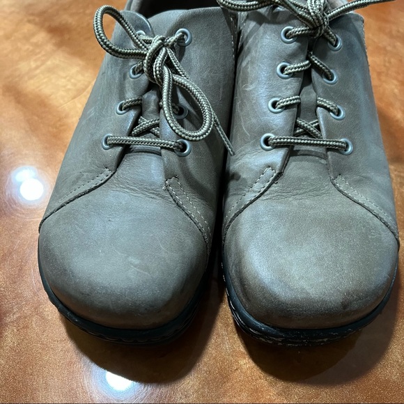 Red Wing Leather lace up Klogs size 9.5 - Picture 7 of 9